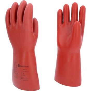 Elektriker-Schutzhandschuh mit mechanischem Schutz, Größe 11, Klasse 3, rot