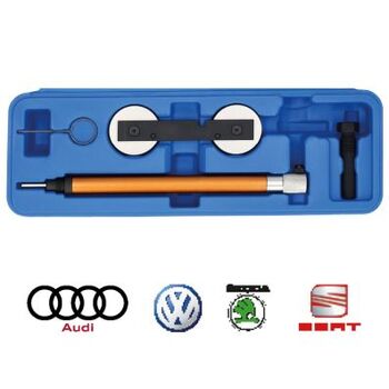 Einstellwerkzeugsatz, Steuerzeiten KS TOOLS  BT597010 für VW BEETLE (5C1, 5C2)  BEETLE Cabriolet (5C7, 5C8)  EOS (1F7, 1F8)  GOLF V (1K1)  GOLF V Variant (1K5)  GOLF VI (5K1)  GOLF VI Van (5K1_)  GOLF VI Variant (AJ5)  GOLF VAN VI Variant (AJ5)  GOLF VI 