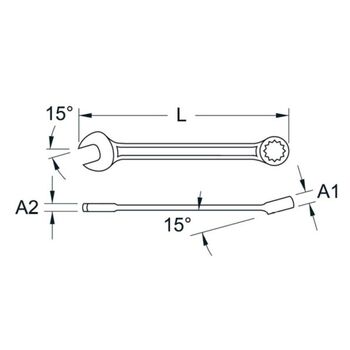 Ring-/Gabelschlüssel KS TOOLS  BT011914
