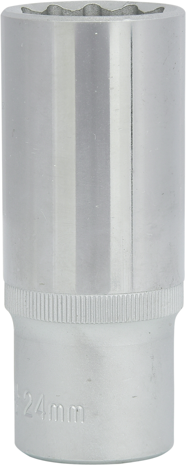 1/2" 12-kant-Stecknuss, lang, 24mm