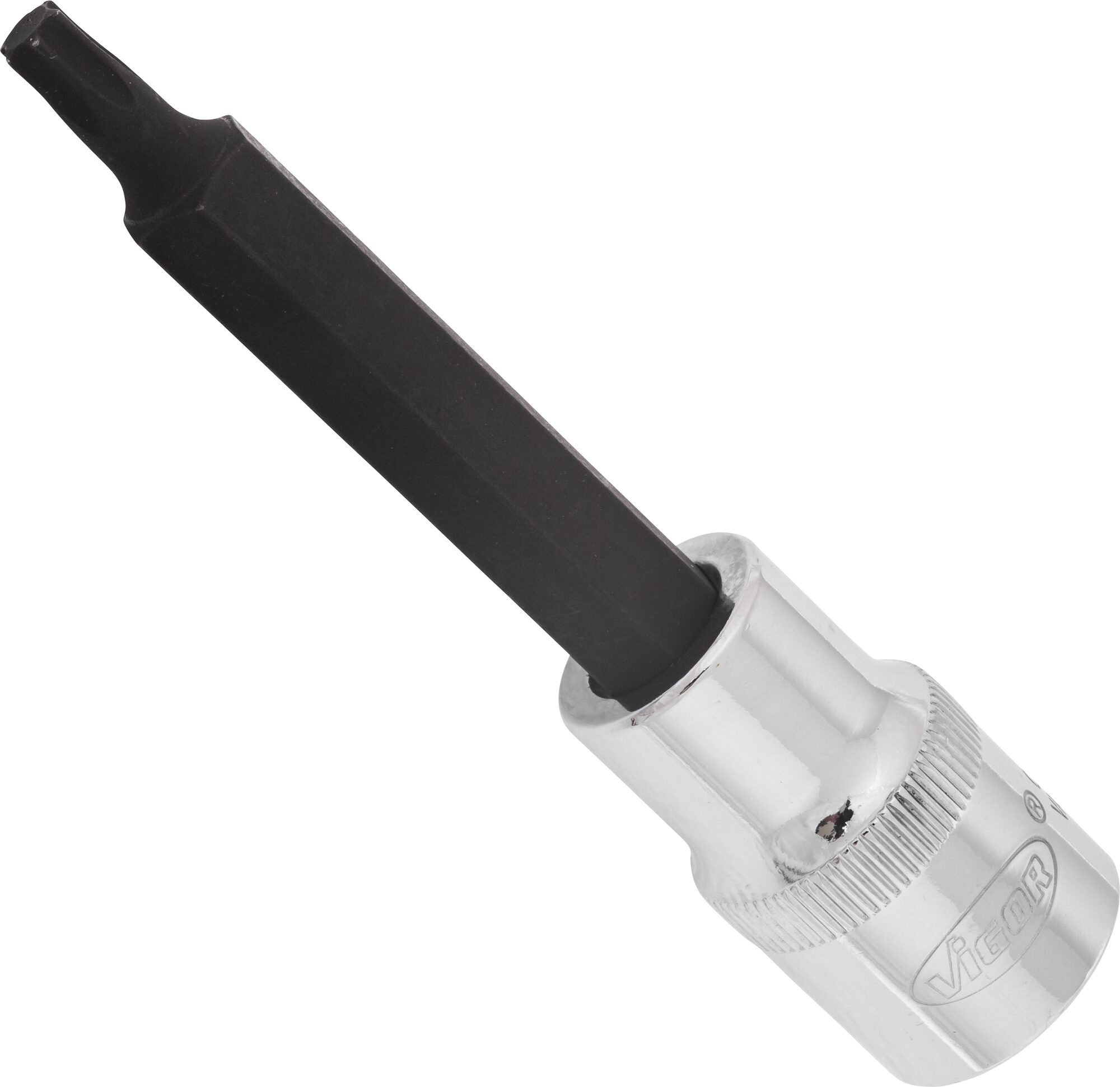 VIGOR T Schraubendreher-Einsatz · V2165 · Vierkant hohl 12,5 mm (1/2 Zoll) · Innen TORX® Profil · T30