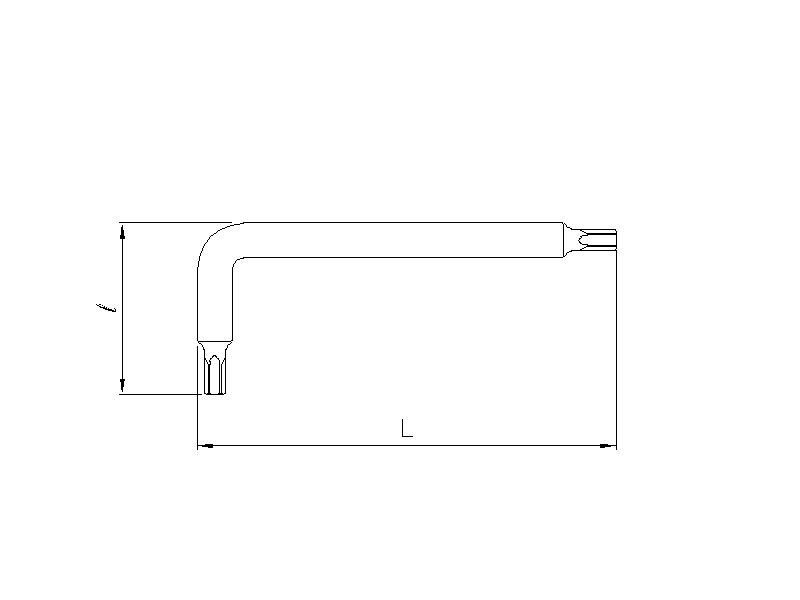 Werkzeug Sonic TX-Schlüssel 70x24 T30 1860130
