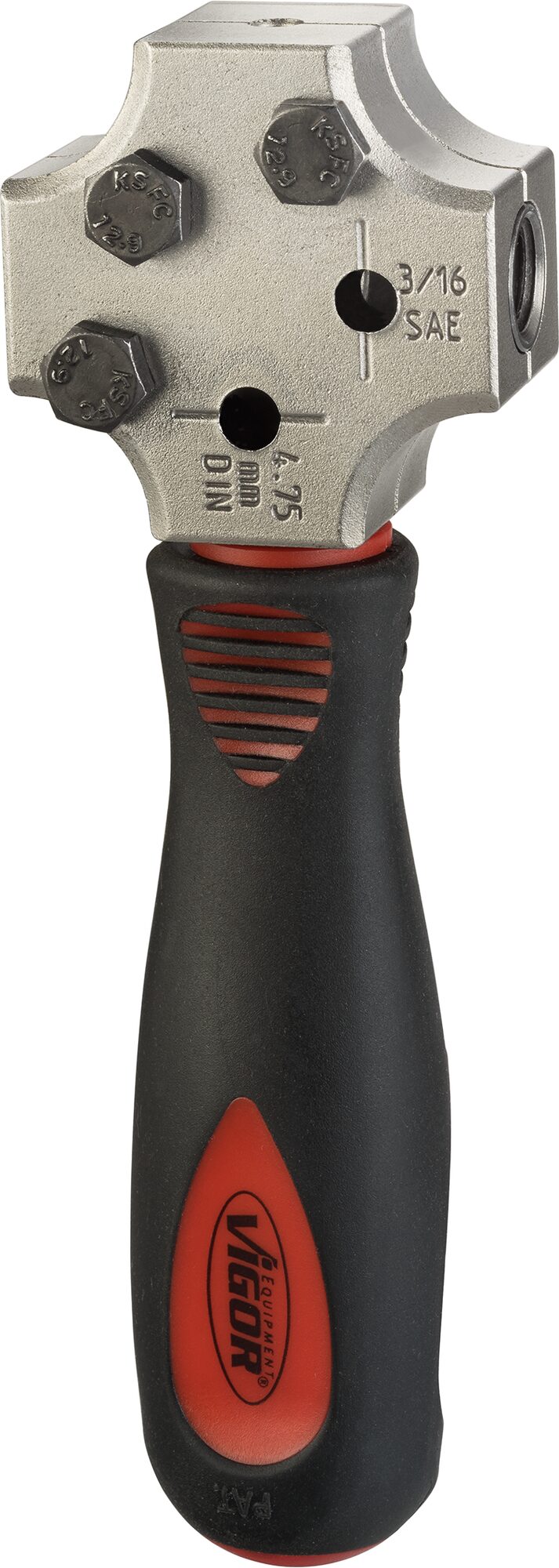 VIGOR Bördelgerät für Ø 4,75 mm · V4697 · Anzahl Werkzeuge: 6