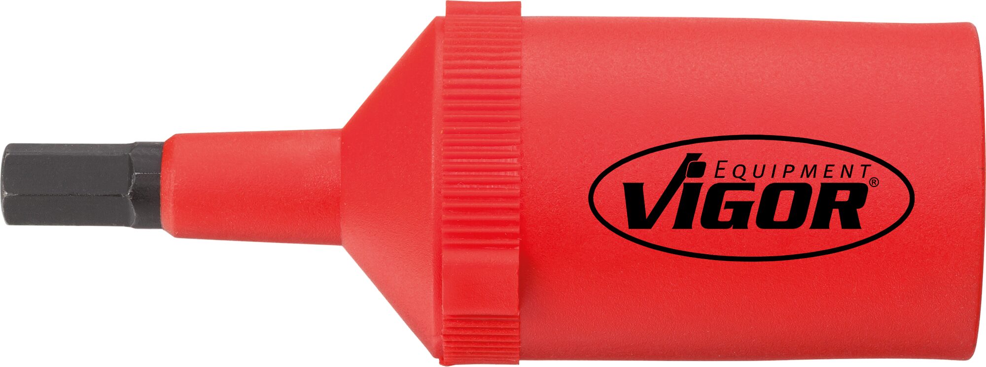 VIGOR VDE Schraubendreher-Einsatz · V3344 · Vierkant hohl 12,5 mm (1/2 Zoll) · Innen Sechskant Profil · 6 mm