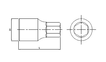 Werkzeug Sonic Ablassschraubenschlüssel Sechskant 14mm 4831416