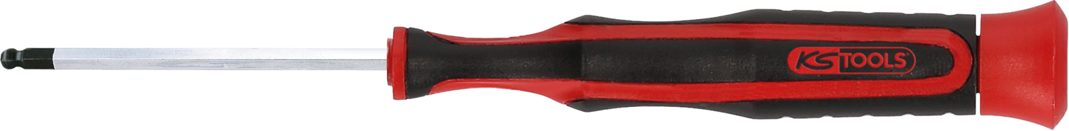 Feinmechanik-Schraubendreher für Innensechskantschrauben - mit Kugelkopf, 2,0 mm