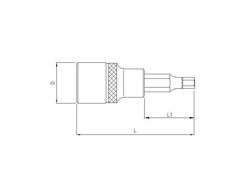 Werkzeug Sonic Biteinsatz 1/2" Innensechskant 4mm 83406204