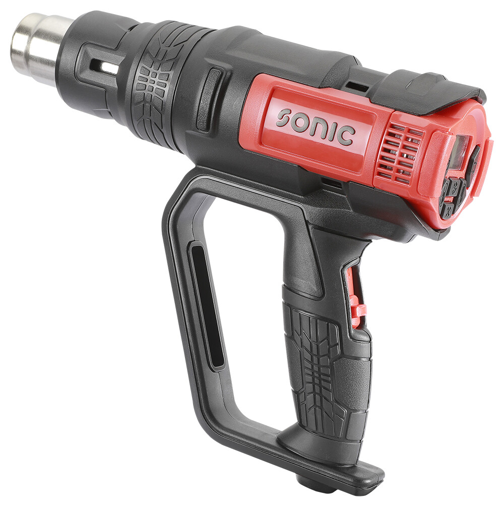 Unterlage, Werkstattausrüstung Sonic Heißluftpistole mit Digitalanzeige 2000 Watt 832002
