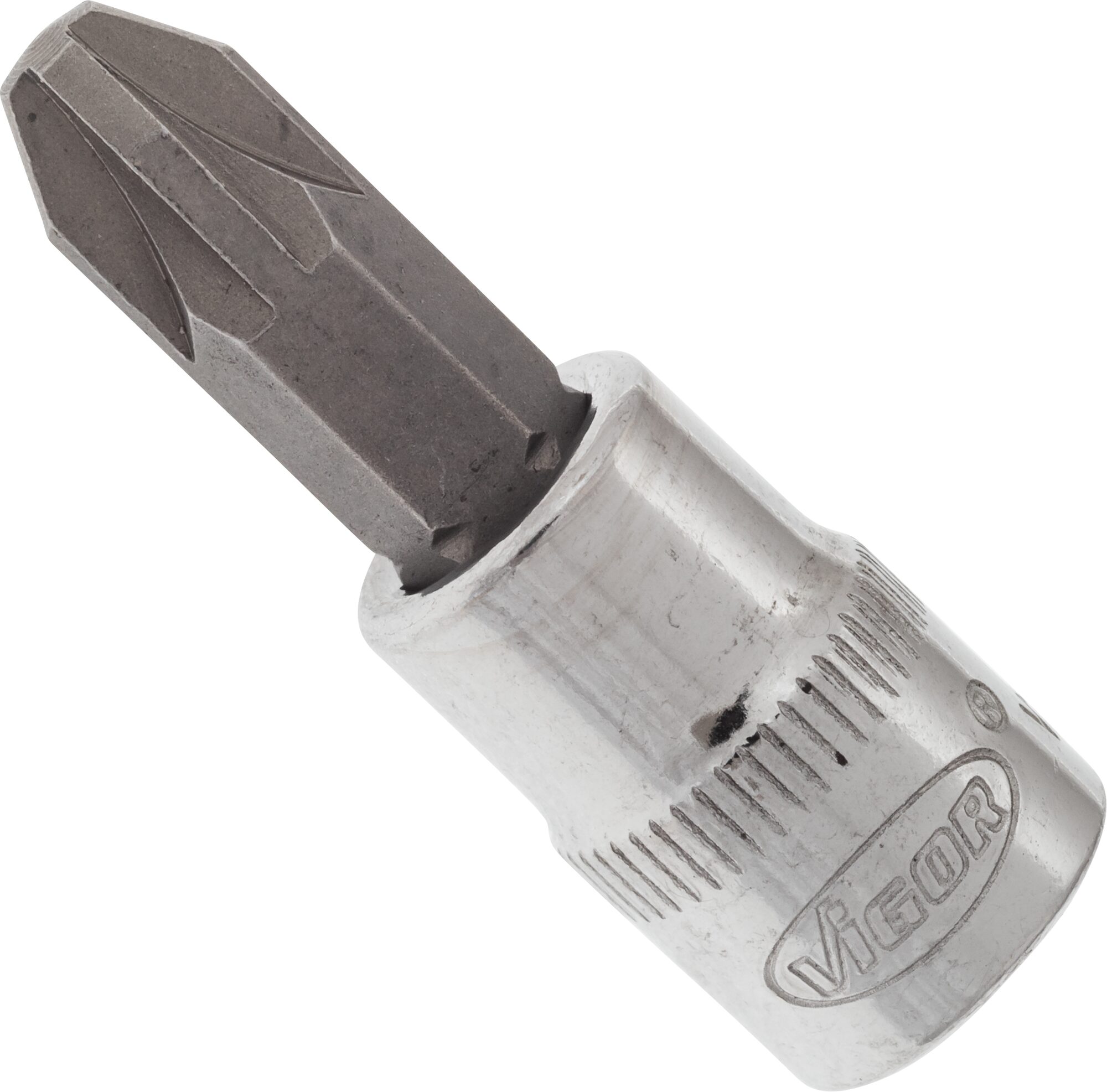 VIGOR Schraubendreher-Einsatz · V2441N · Vierkant hohl 6,3 mm (1/4 Zoll) · Pozidriv Profil PZ · PZ3