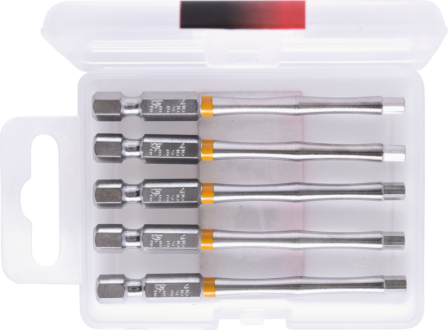 1/4" TORSIONpower Bit Innen6kant, 75mm, 4mm, 5er Pack