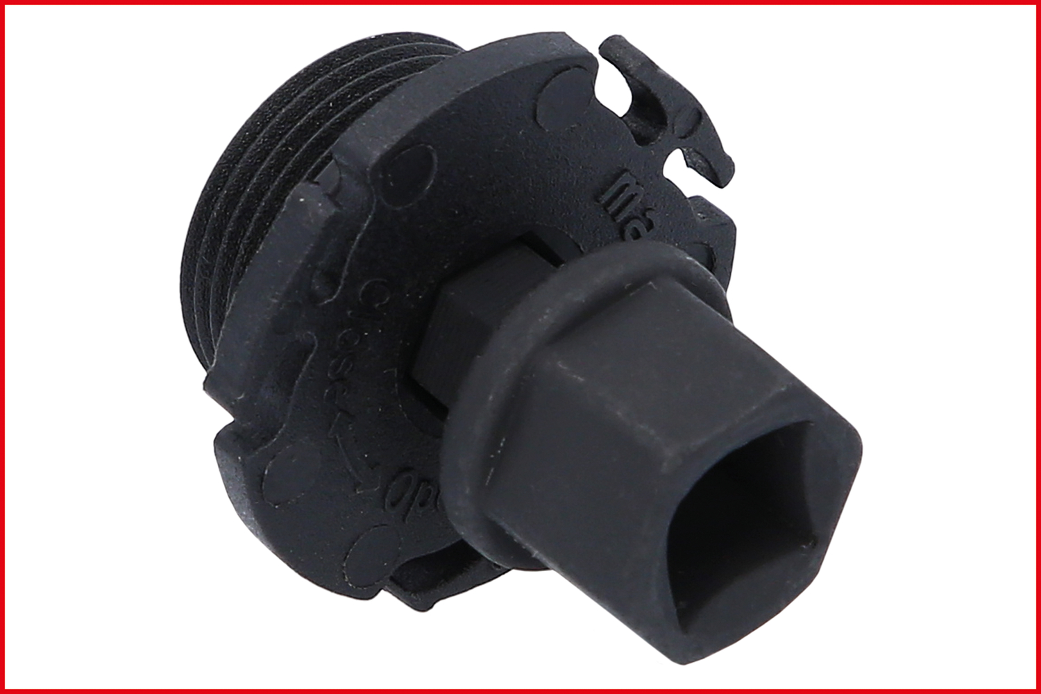 3/8" Öldienst-Spezialprofil-Satz für Kunststoff-Ölablassschrauben, 6-tlg