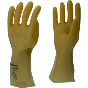 Elektriker-Schutzhandschuh mit Schutzisolierung, Größe 12, Klasse 00, weiß