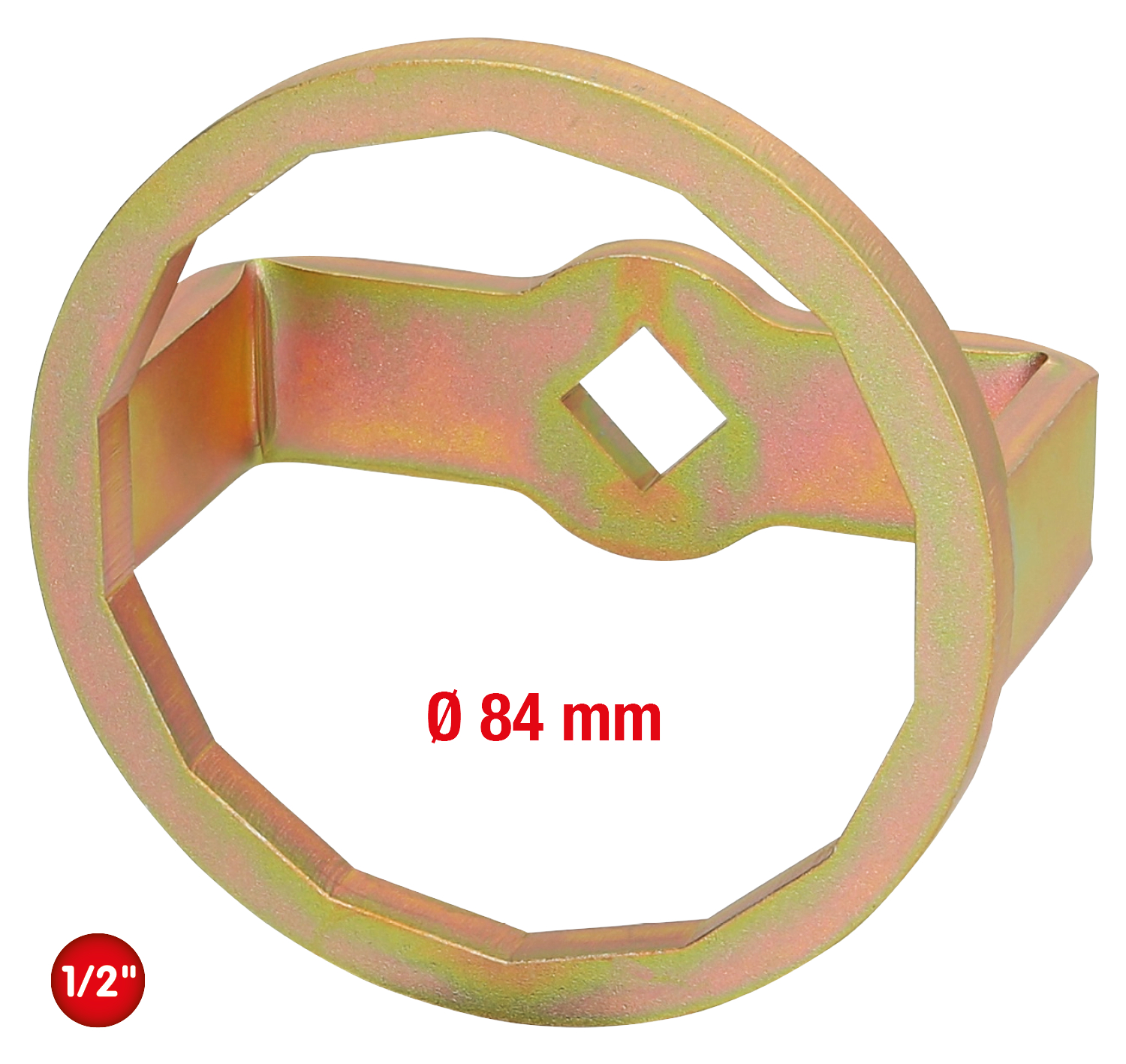 1/2" Ölfilterschlüssel Ø 84 mm / 14 Flächen