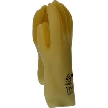 Elektriker-Schutzhandschuh mit Schutzisolierung, Größe 12, Klasse 00, weiß