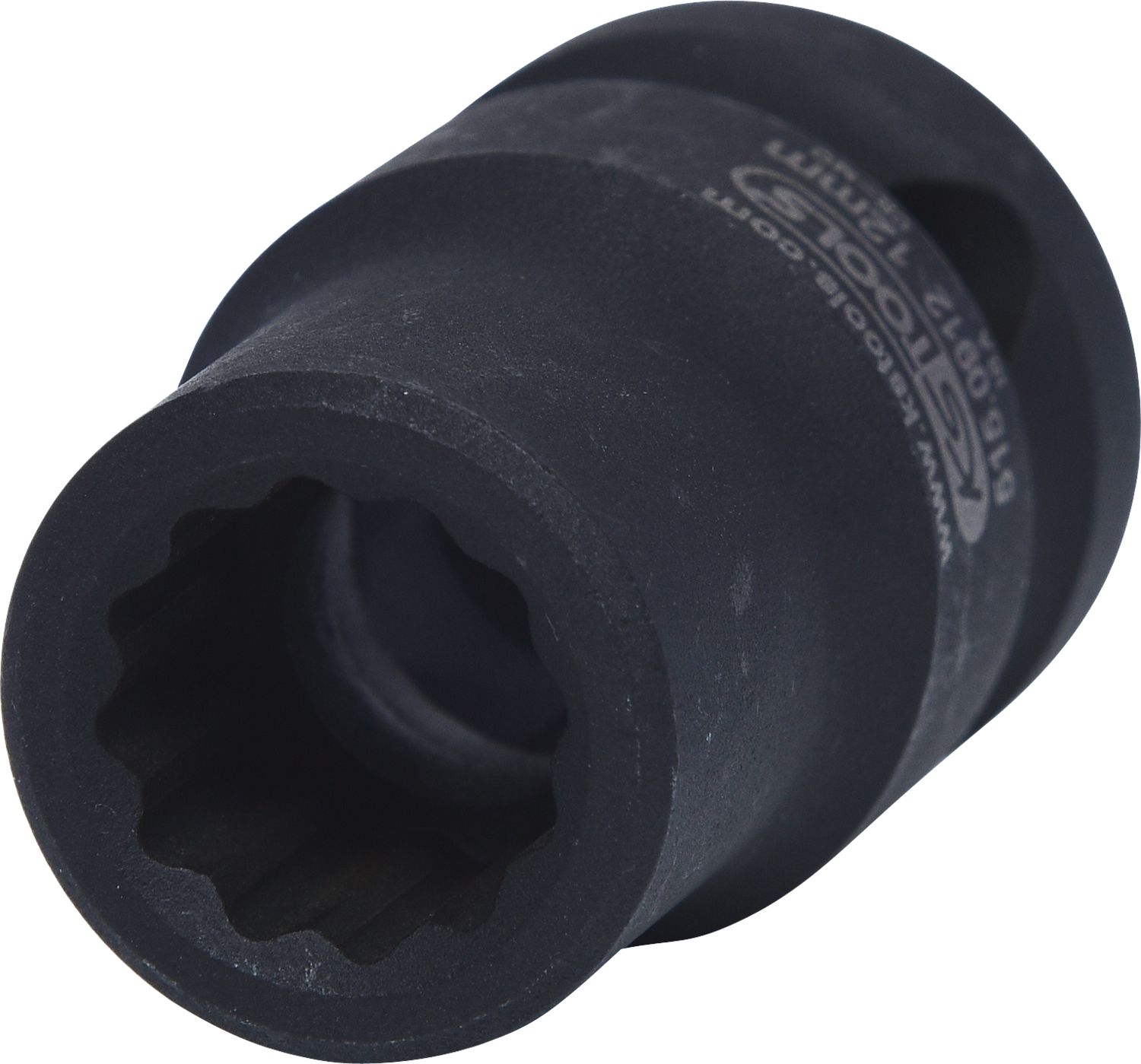 1/2" 12-kant-Kraft-Stecknuss, kurz, 12mm