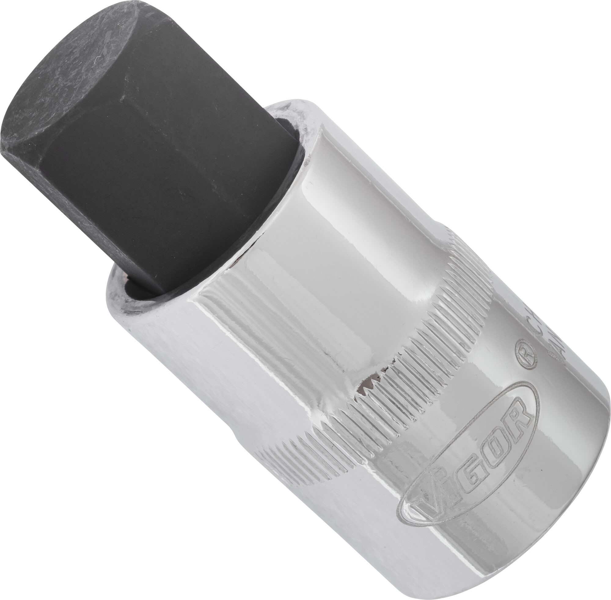 VIGOR Innensechskant Schraubendreher-Einsatz · V2069 · Vierkant hohl 12,5 mm (1/2 Zoll) · Innen Sechskant Profil · 17 mm