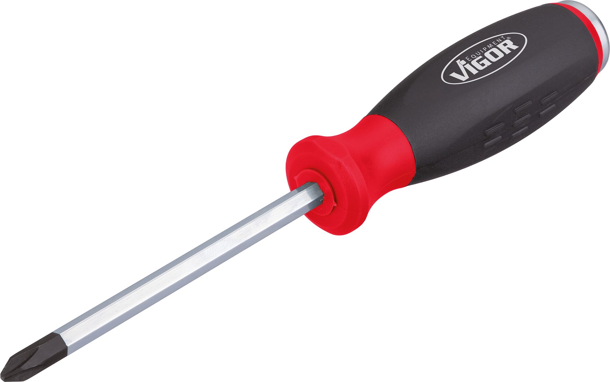 VIGOR Kreuzschlitz-Schraubendreher mit Schlagkappe · V3602 · Kreuzschlitz Profil PH · PH2