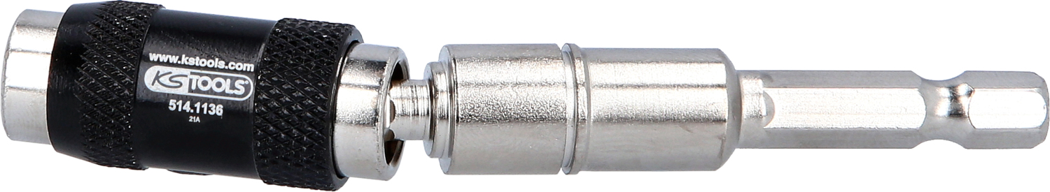 1/4" Magnetischer Schnellwechsel-Bithalter mit Gelenk