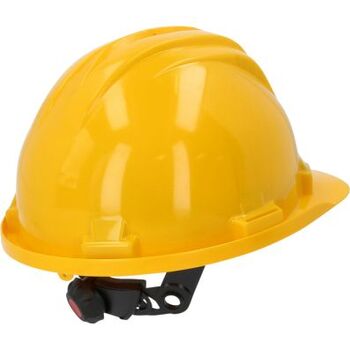 Arbeits-Schutzhelm, abnehmbares Kopfband, gelb
