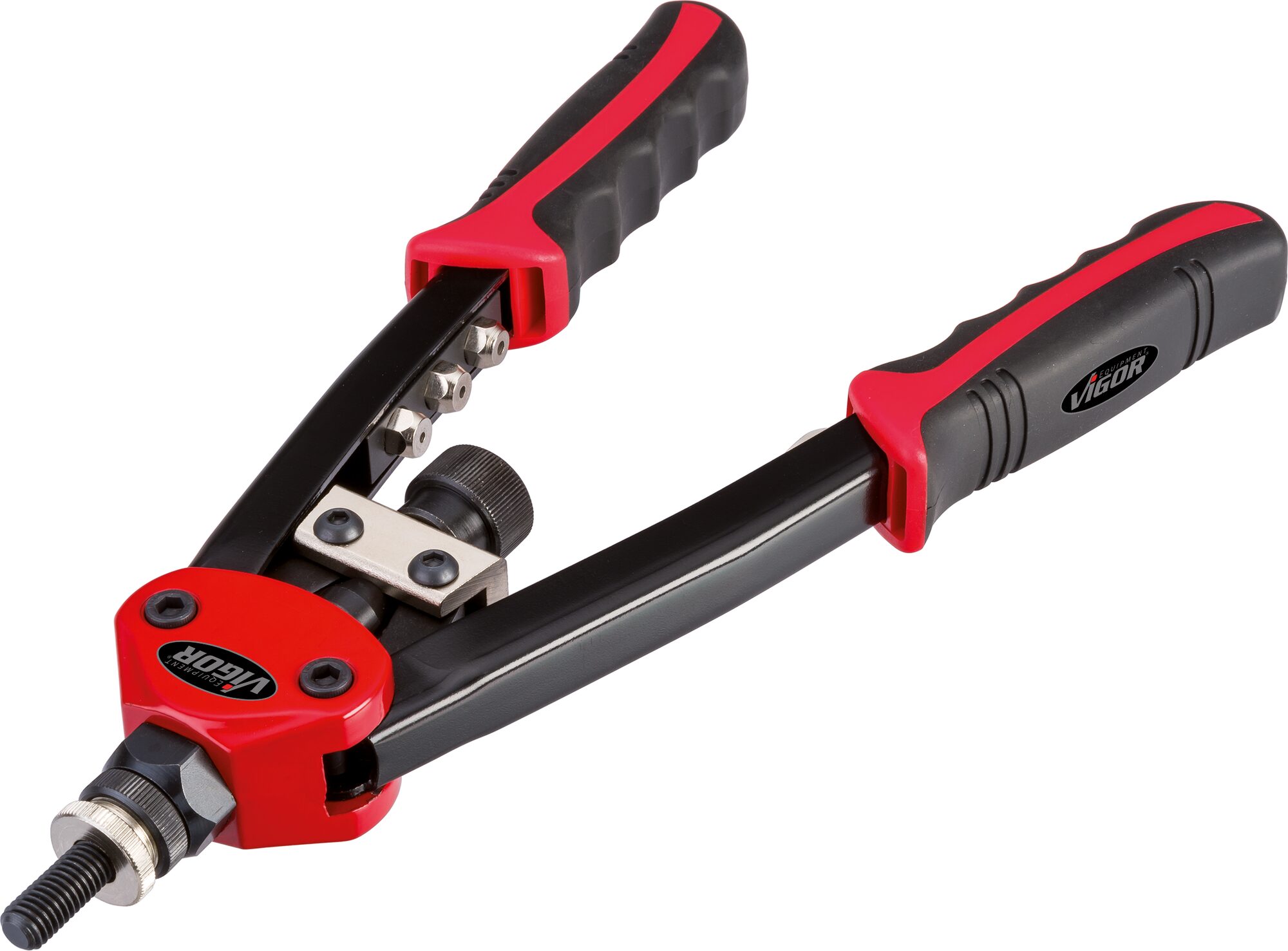 VIGOR Nietzange für Blindnieten und Nietmuttern · universal · V3735 · 320 mm · Anzahl Werkzeuge: 9