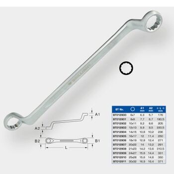 Doppel-Ringschlüssel KS TOOLS  BT012902