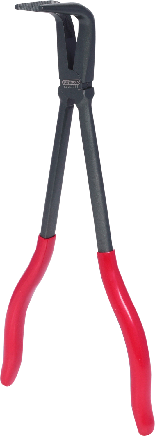 Flachrundzange 90° gebogen, XL, 270mm