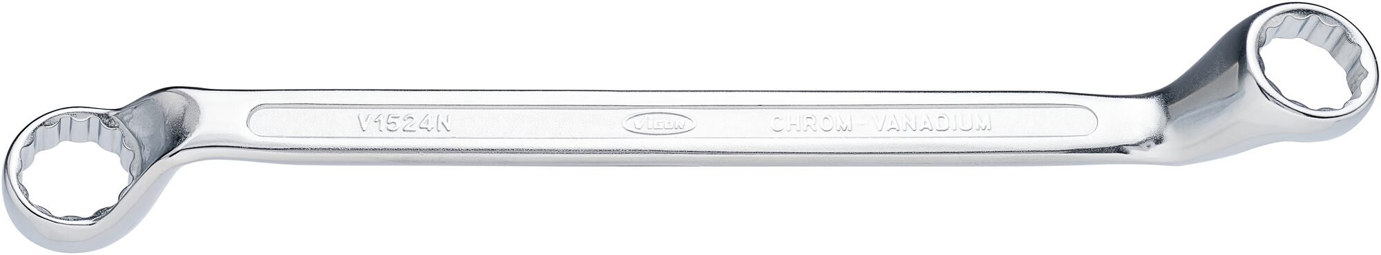 VIGOR Doppel-Ringschlüssel · V1524N-30X32 · Außen Doppel-Sechskant Profil · 30 x 32 mm