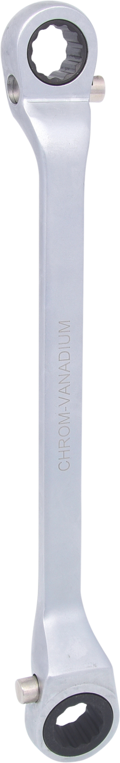 Ratschenringschlüssel, umschaltbar, 15x16mm