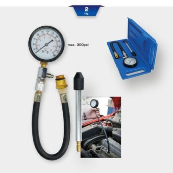 Kompressionsdruckprüfset KS TOOLS BT581150 Kompressionsdruckprüfset KS TOOLS BT581150