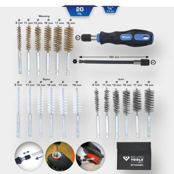 Reinigungsbürsten-Satz KS TOOLS BT103000 Reinigungsbürsten-Satz KS TOOLS BT103000