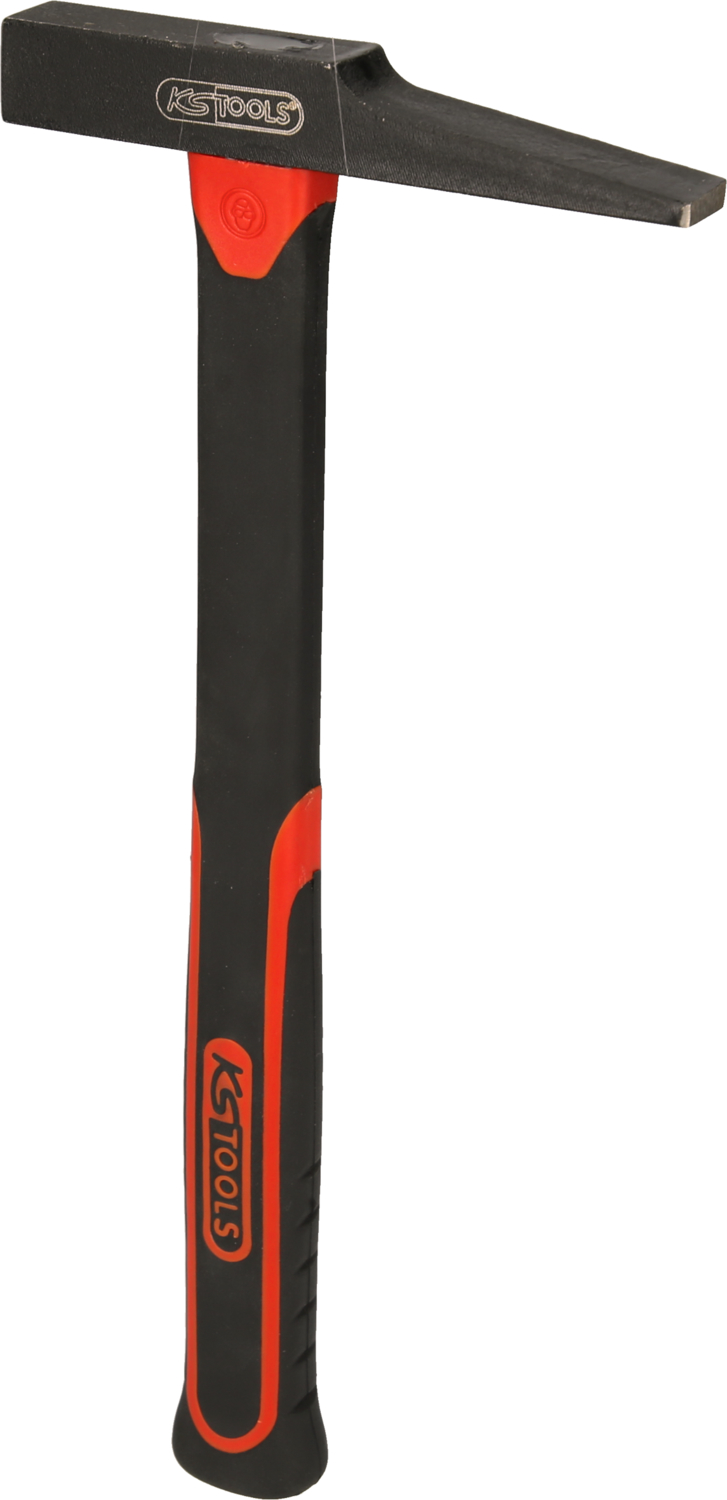 Elektrikerhammer, französische Form, Fiberglasstiel, 200g