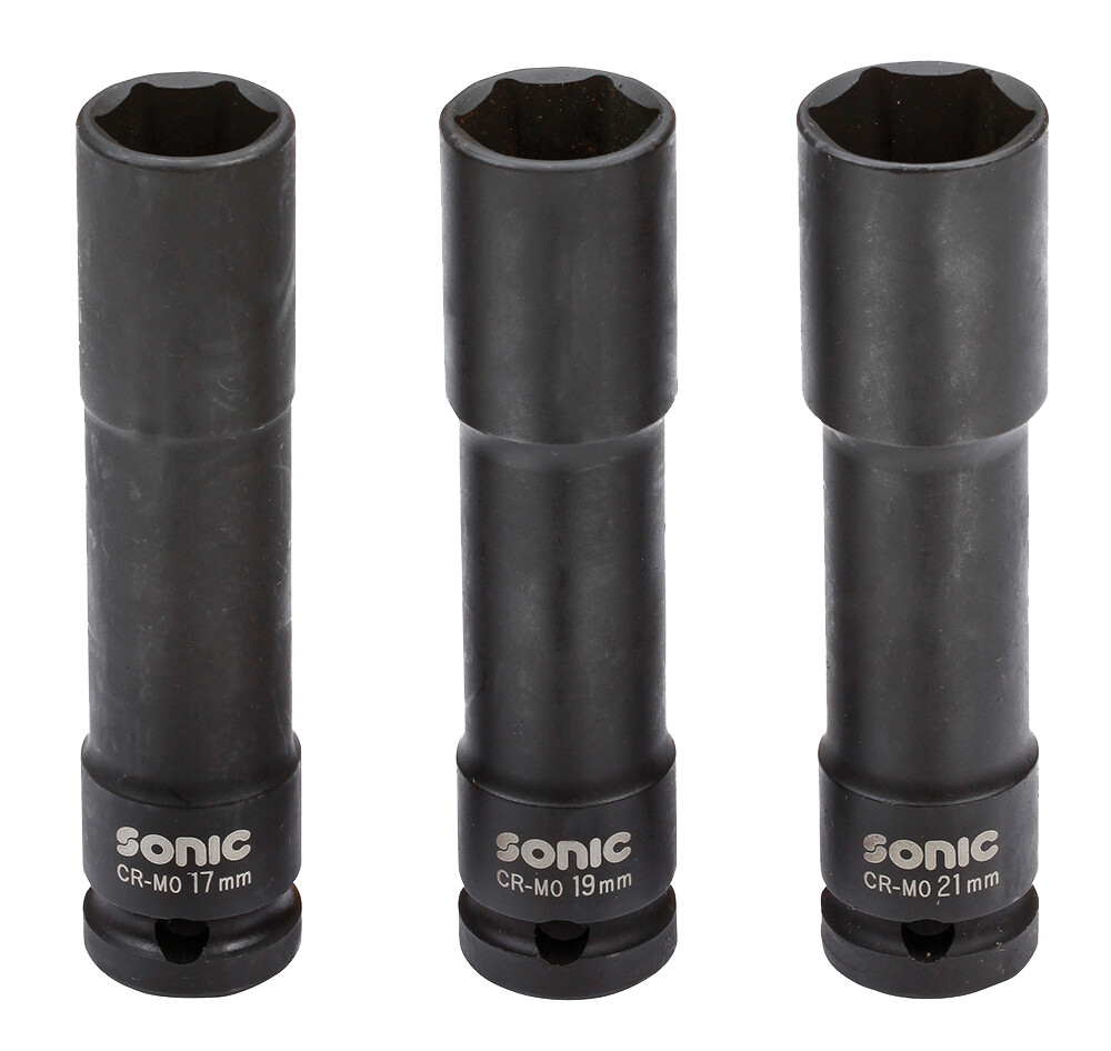 Werkzeug Sonic Kraft-Stecknusssatz 1/2" 3-tlg. 300302