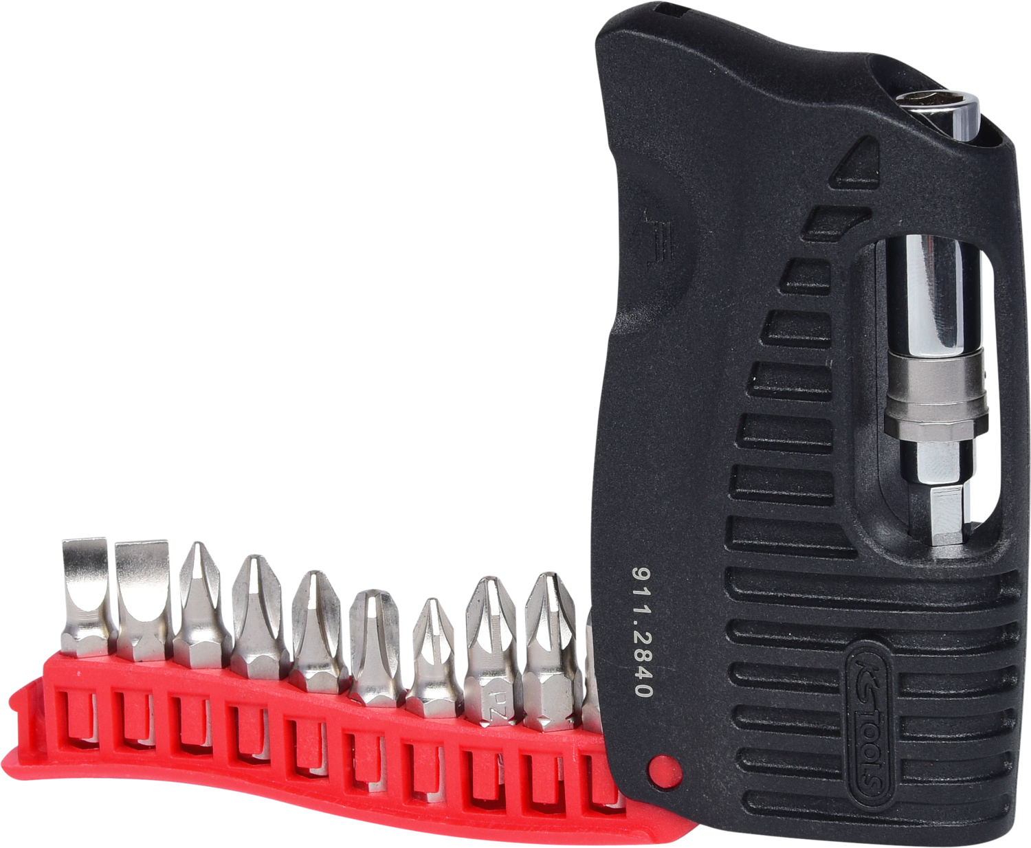 1/4" Mini-Bit-Etui, 11-tlg Schlitz, PH, PZ