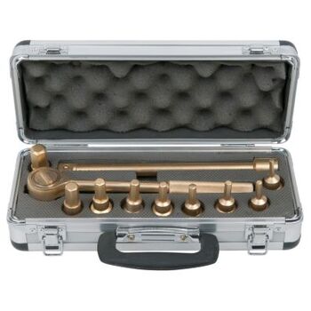 BRONZEplus Bit-Stecknuss-Sätze 1/2" 15-tlg