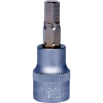 3/8" Bit-Stecknuss Innensechskant, 7mm