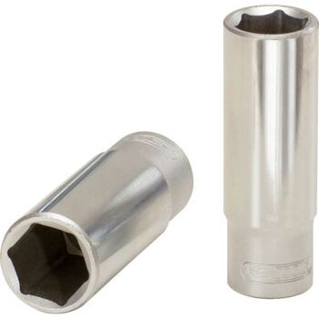 1/4" Sechskant-Stecknuss, lang, 1/2``