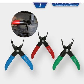 Entriegelungswerkzeug, Klimaanlagen-/Kraftstoffleitung KS TOOLS  BT531000