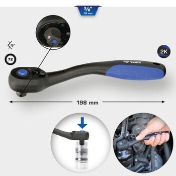 Umschaltknarre KS TOOLS  BT021900