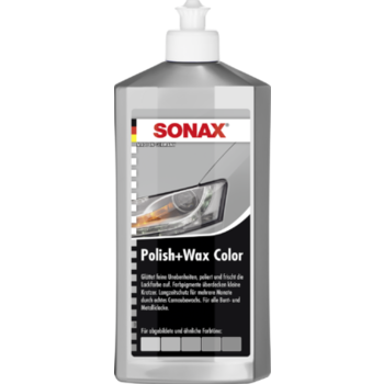 Lackpolitur Polish & Wax Color NanoPro silber/grau