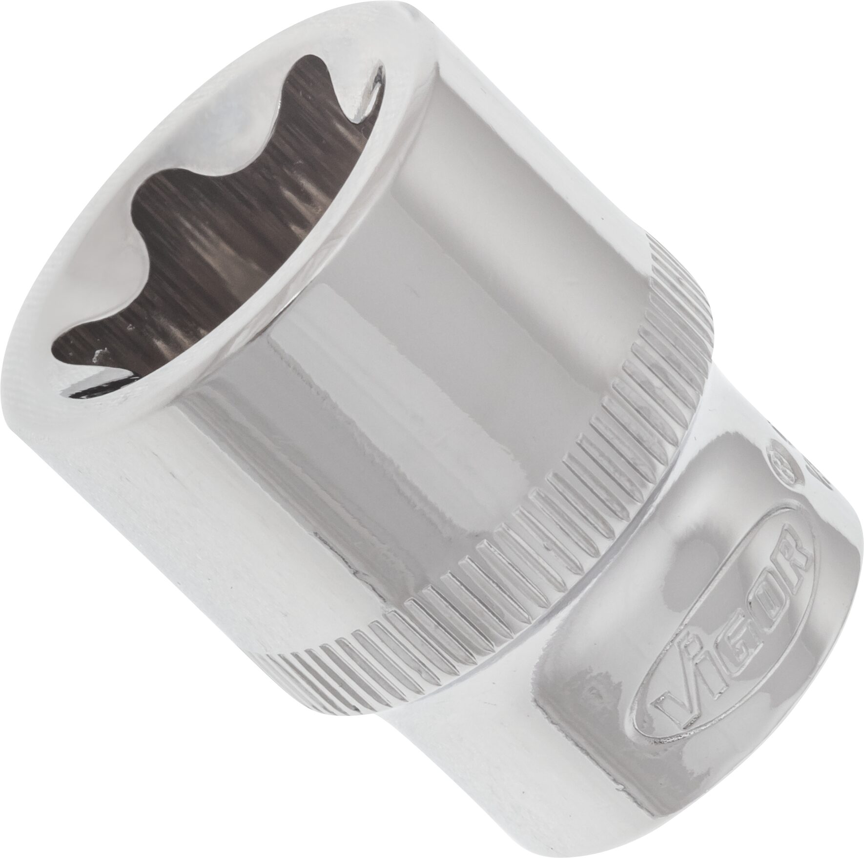 VIGOR T Steckschlüsseleinsatz · V2729 · Vierkant hohl 10 mm (3/8 Zoll) · Außen TORX® Profil · E20