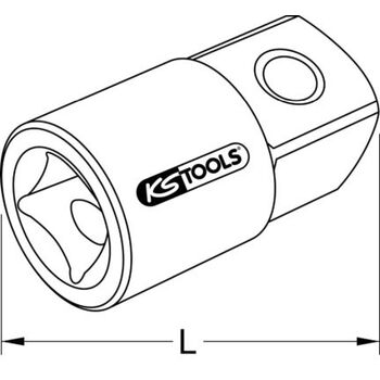 Reduzieradapter 3/4"F x 1/2"M