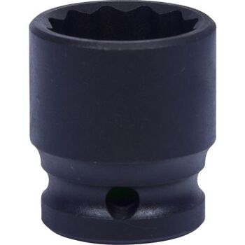 1/2" 12-kant-Kraft-Stecknuss, kurz, 24mm