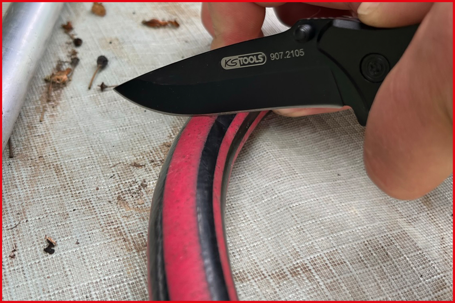 Klappmesser mit Arretierung, 25 mm