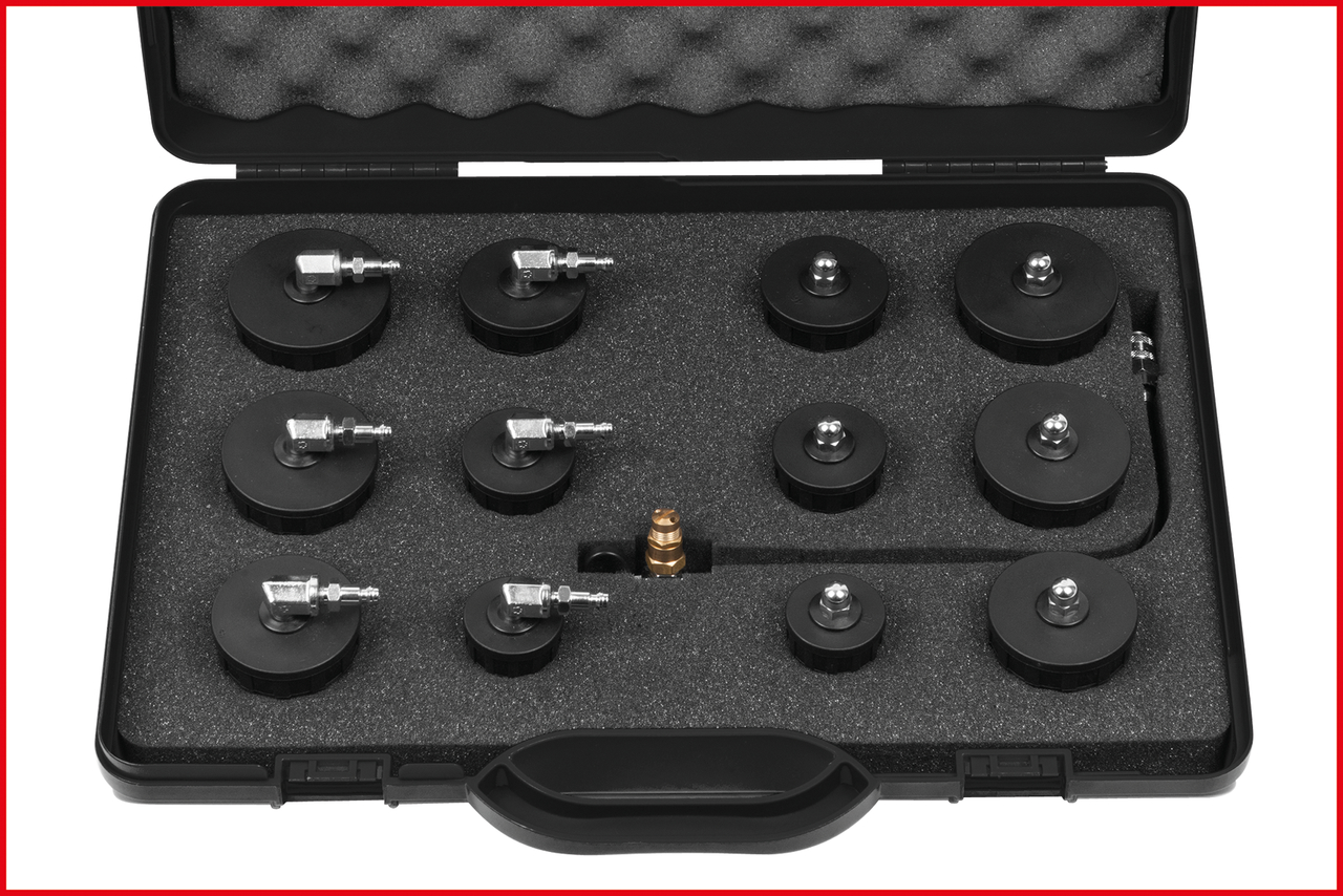 Turbolader-Bajonett-Ladeluft-System-Prüfkoffer-Satz, 13-tlg