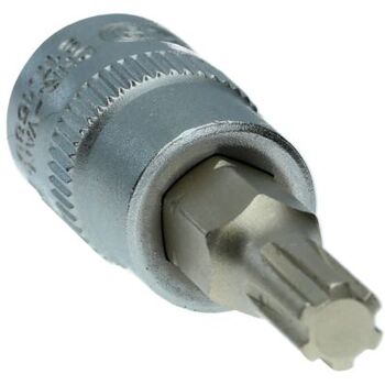 1/4" Bit-Stecknuss für RIBE®-Schrauben, M5, Länge 37 mm