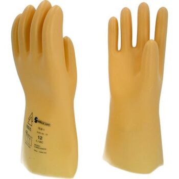 Elektriker-Schutzhandschuh mit Schutzisolierung, Größe 12, Klasse 1, weiß