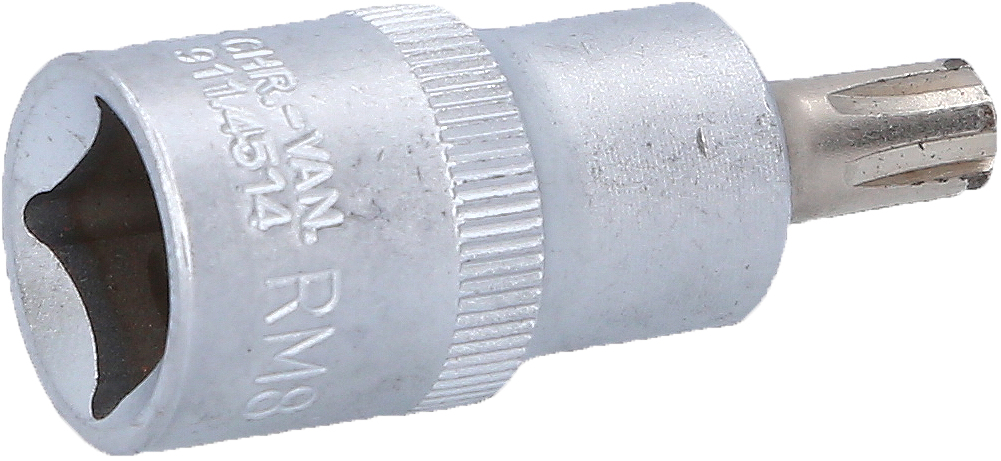 Bit-Stecknuss für RIBE®-Schrauben, M8, Länge 55 mm