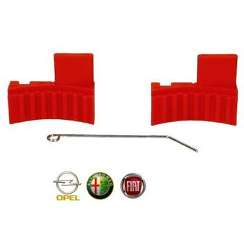 Arretierwerkzeugsatz, Nockenwelle KS TOOLS  BT595703 für OPEL ASTRA G CC (T98)  ASTRA G Stufenheck (T98)  ASTRA G Caravan (T98)  ASTRA G Coupe (T98)  ASTRA G Cabriolet (T98)  ASTRA G Kasten/Kombi (F70)  ASTRA G CLASSIC (T98)  ASTRA G CLASSIC Stufenheck (