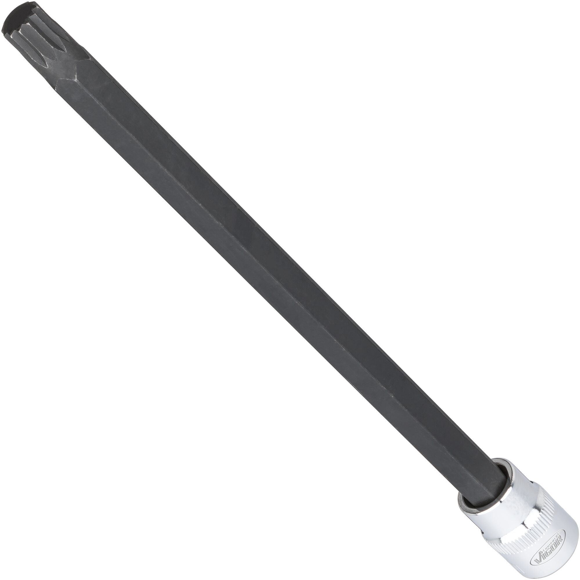 VIGOR Innenvielzahn Schraubendreher-Einsatz Satz (XZN) · V6018 · Vierkant hohl 10 mm (3/8 Zoll) · Innen Vielzahn Profil XZN · M5 – M16 · Anzahl Werkzeuge: 26