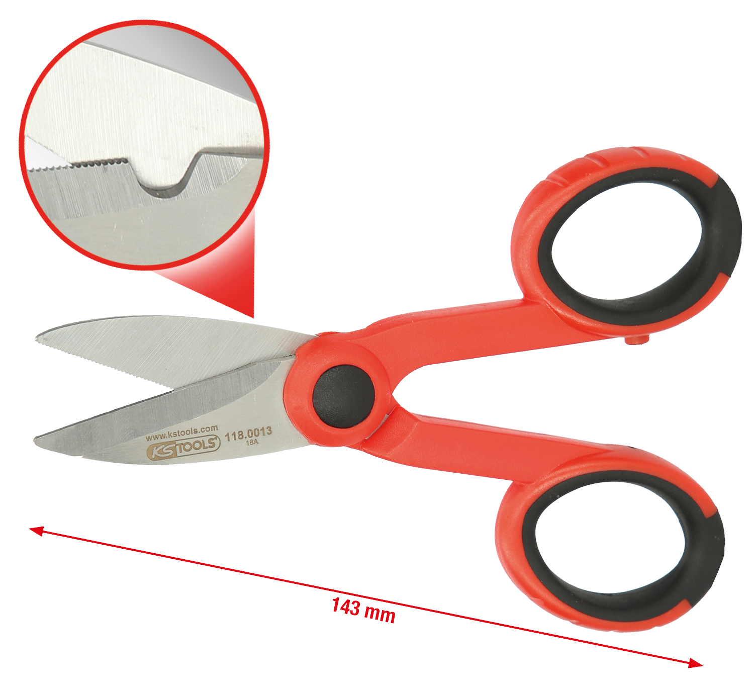 Universal-Werkstattschere, 143mm